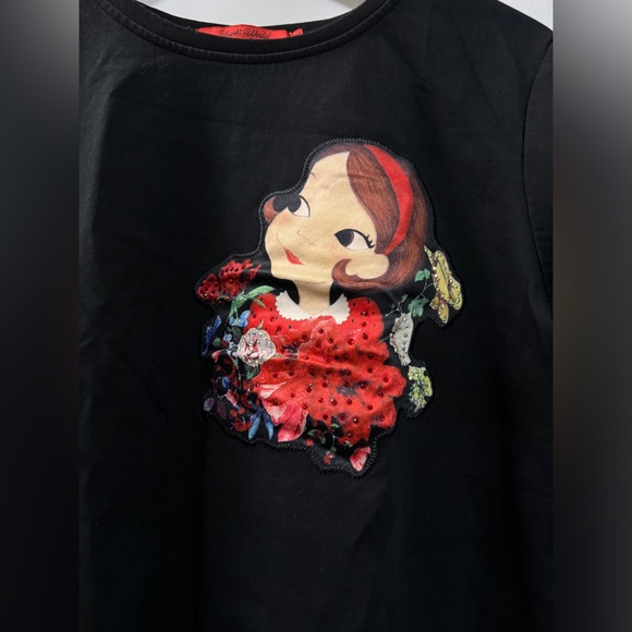 Korea bLack mini dress - Picture 2 of 2